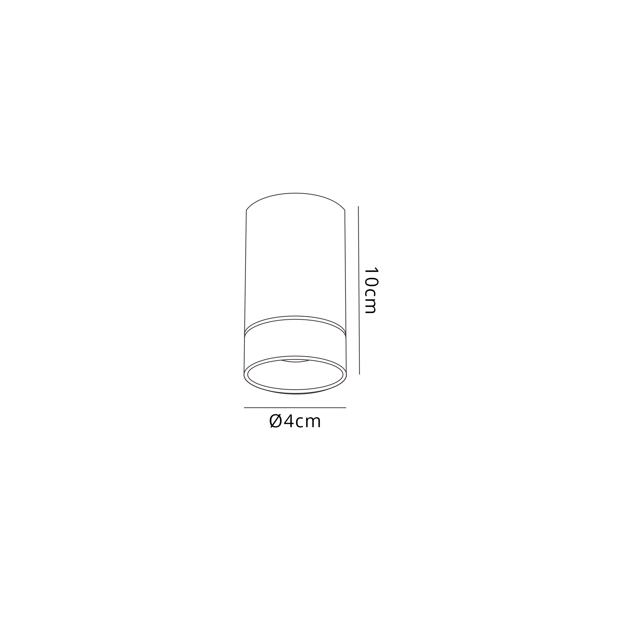 Split 35mm GU10 (GU11) Ceiling Lights Mantra Fusion Surface Spot Lights